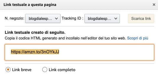 Link di affiliazione cosa sono