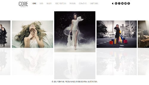 blog di fotografia - WordPress theme