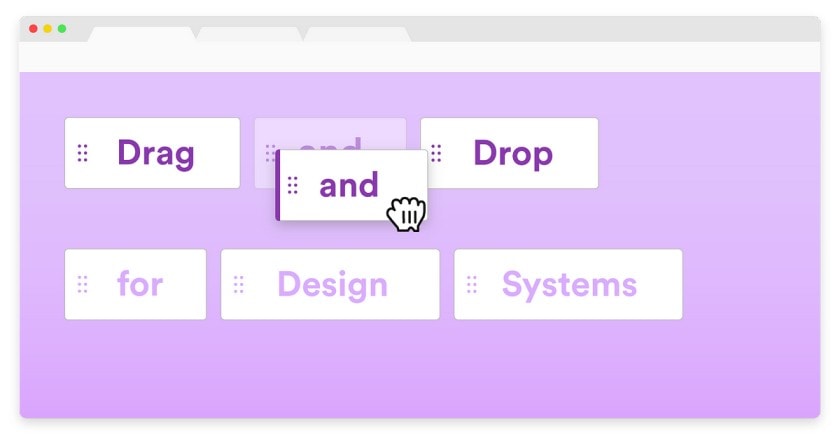 Website builder Drag and drop
