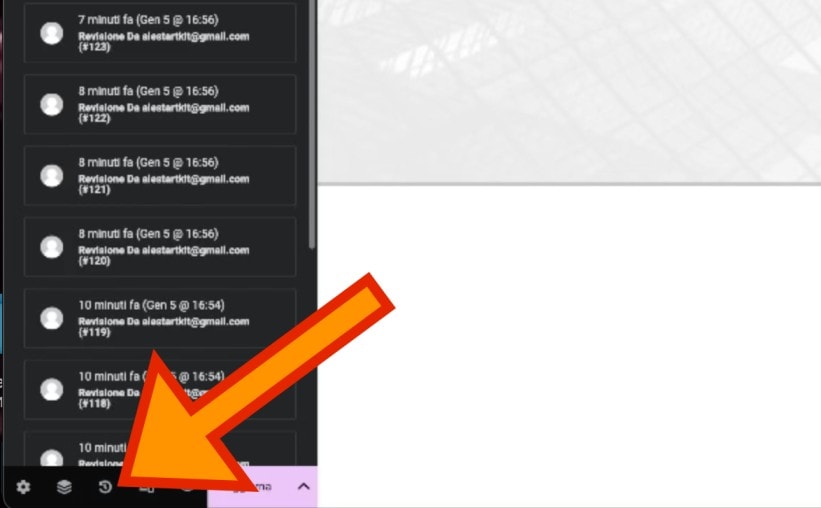 cronologia revisioni elementor