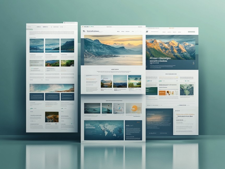 Web design - layout sito web