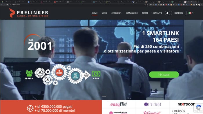 Prelinker affiliation