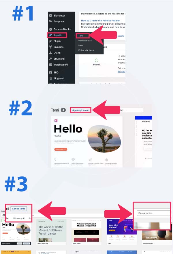 Come si fa ad installare un tema su WordPress?
