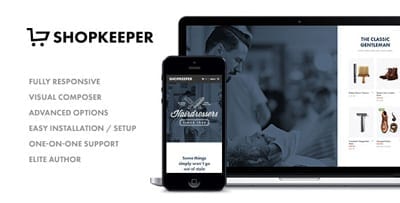 Shopkeeper - Woocommerce template