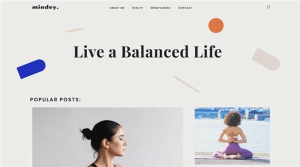 health & mindfulness blog