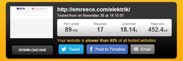 Tema per WordPress lento