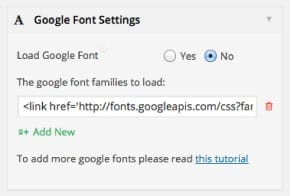 revolution slider google font