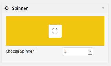 revolution slider spinner